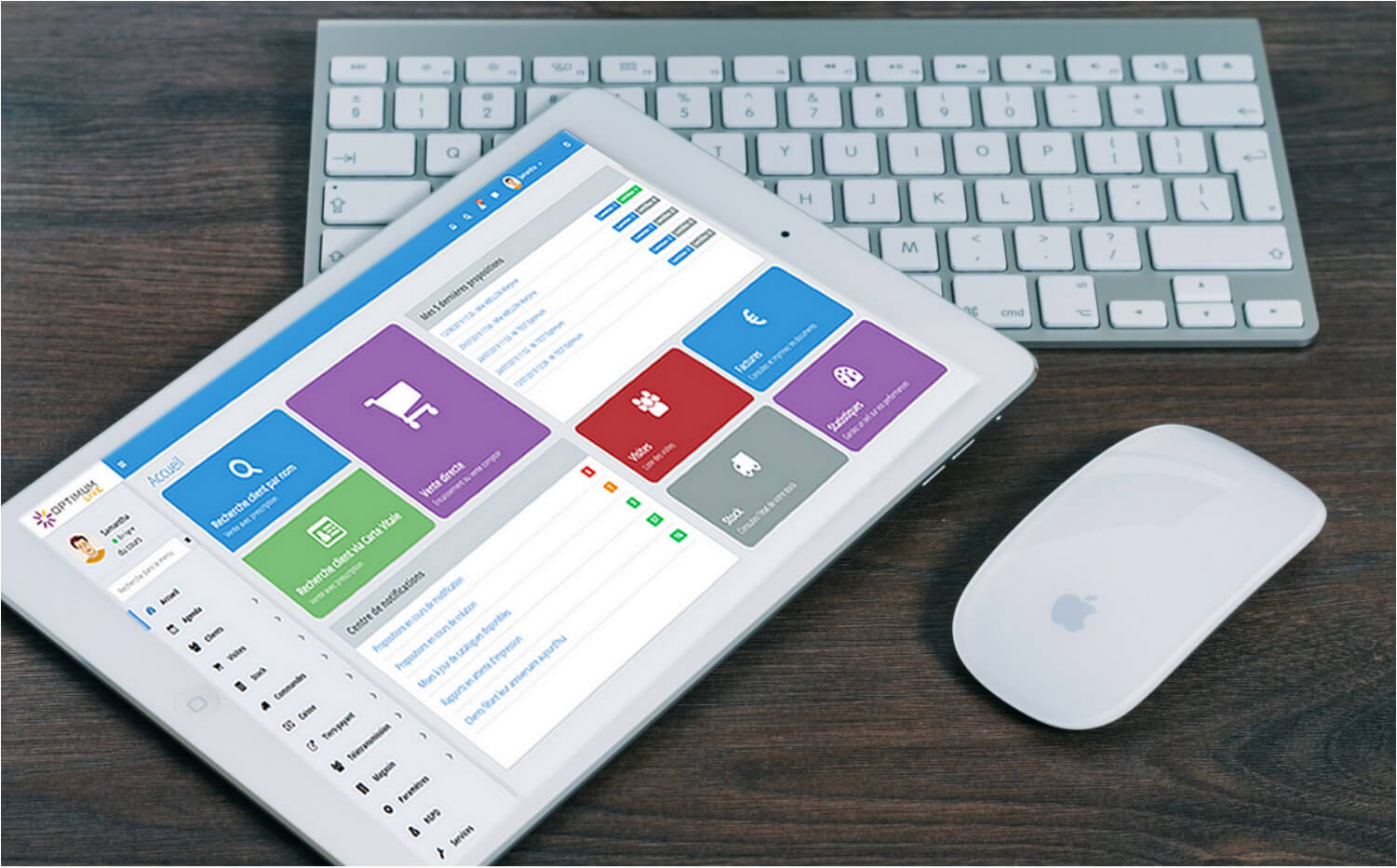 Tablette Optimum Live